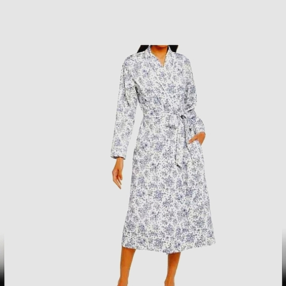 Charter Club Other - Long lightweight floral bathrobe, NEW